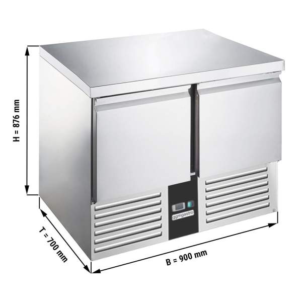 Холодильний стіл GGM GASTRO PREMIUM - 900x700 мм - 2 двері купити