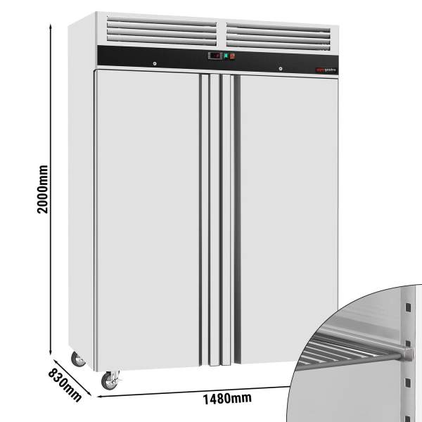 Морозильник GGM GASTRO ECO - GN 2/1 - 1400 л (2 двери) купить