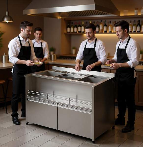 Станція бармена з шухлядами 1120/700/850 DS3 купити