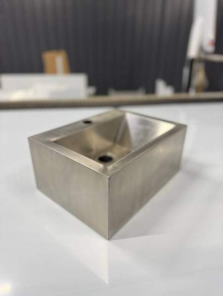 Рукомойник из нержавеющей стали 400х400х182 цена