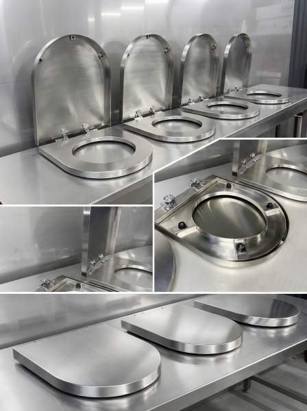 Сиденье из нержавеющей стали для унитаза цена