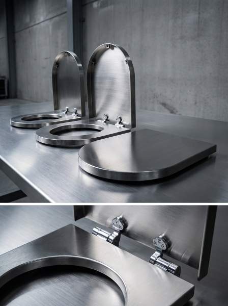 Сиденье из нержавеющей стали для унитаза купить