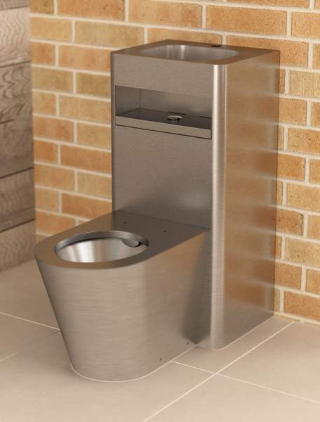 Унитаз-моноблок антивандальный с раковиной цена