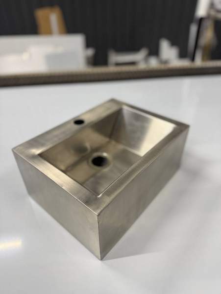 Рукомойник из нержавеющей стали 400х300х182 купить