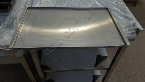 Противень из алюминия с боковыми отгибами 530(500)х325х15 мм