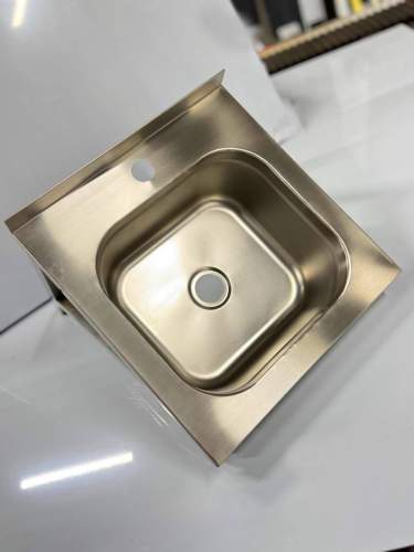 Рукомийник навісний з нержавіючої сталі 380х360х390 в магазині DSTO