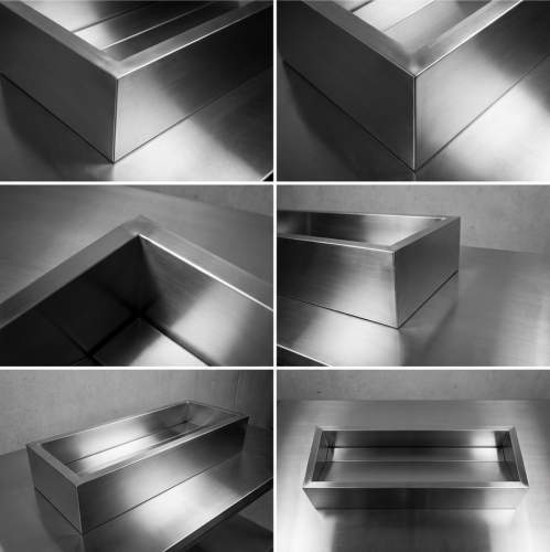 Рукомойник удлиненный со скошенным дном и вкладышем в DSTO