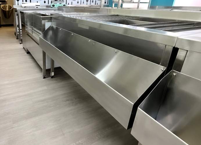 Станция бармена из нержавеющей стали 1700х550(790)х850 DS2 в DSTO