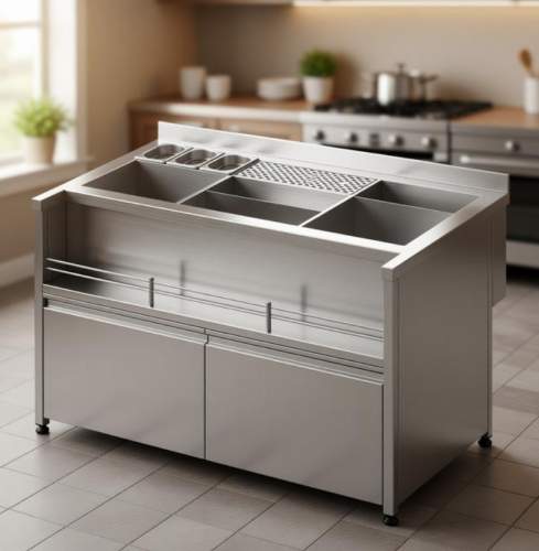 Станція бармена з шухлядами 1120/700/850 DS3 в магазині DSTO